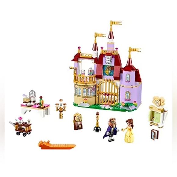 Lego Disney Belle's Enchanted Castle, 41067, ages 6-12,374 pieces no book or box - Picture 2 of 6